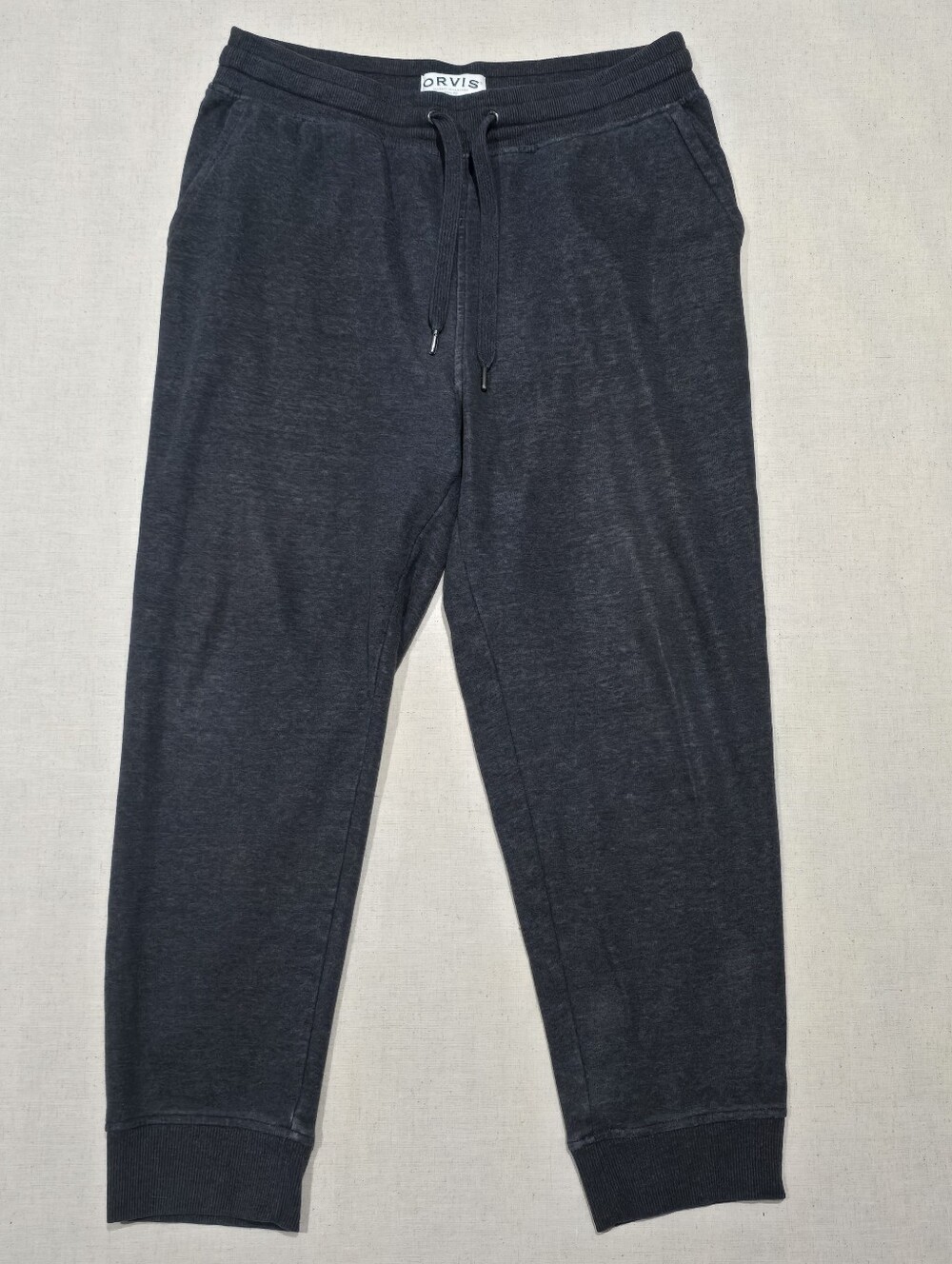 Orvis Womens Gray Charcoal Fleece Joggers Size Medium
